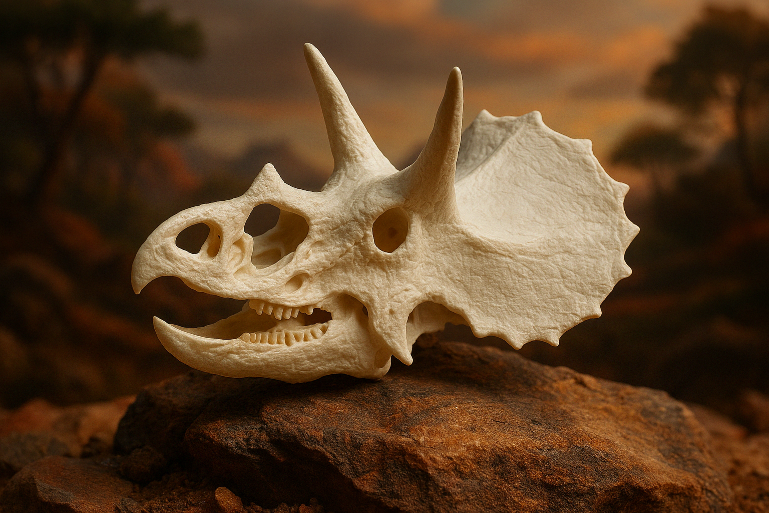 Triceratops Skull - Premium Quality